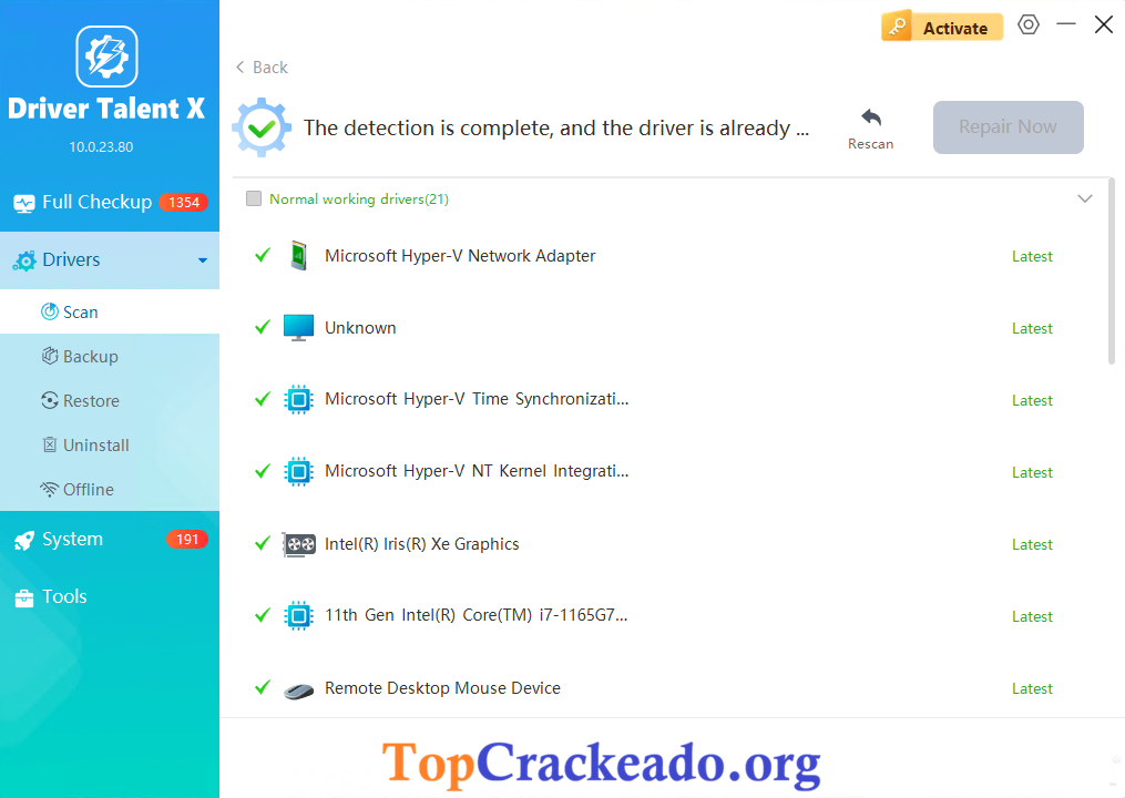 Driver Talent Crackeado