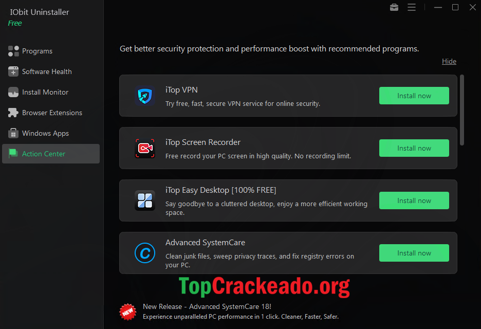 IObit Uninstaller Crackeado