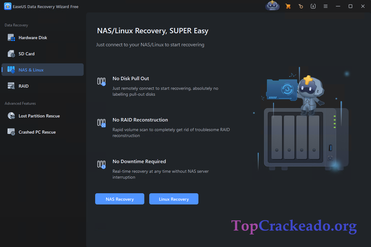 EASEUS Data Recovery Wizard Crackeado